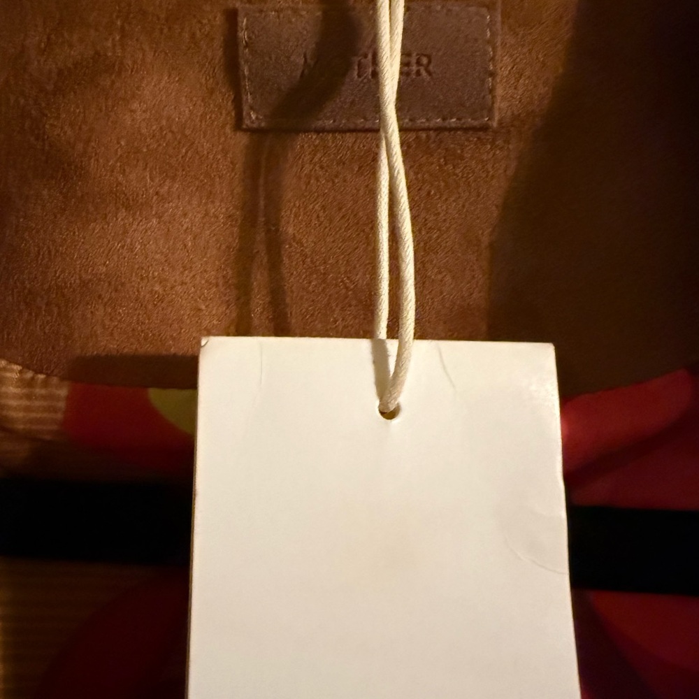 Studded Faux Suede Jacket - Brown - Picture 8 of 8